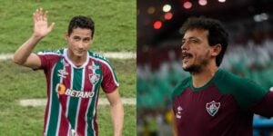 Ganso e Diniz, do Fluminense (Foto - Montagem TV Foco)