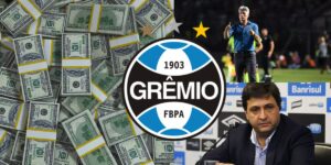 Guerra libera o pix pro elenco da Libertadores e Renato está em festa - (Montagem Tv Foco)