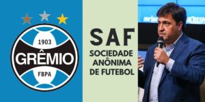 Grêmio, SAF e Alberto Guerra (Reprodução - Internet)