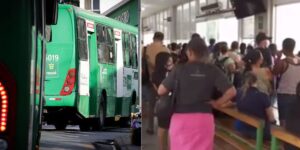 Greve GERAL dos ônibus acaba de ser decretada - Montagem TVFOCO