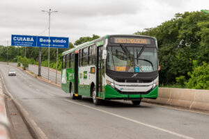 Greve de ônibus da Caribus afeta transportes em Cuiabá nesta segunda - Foto Internet