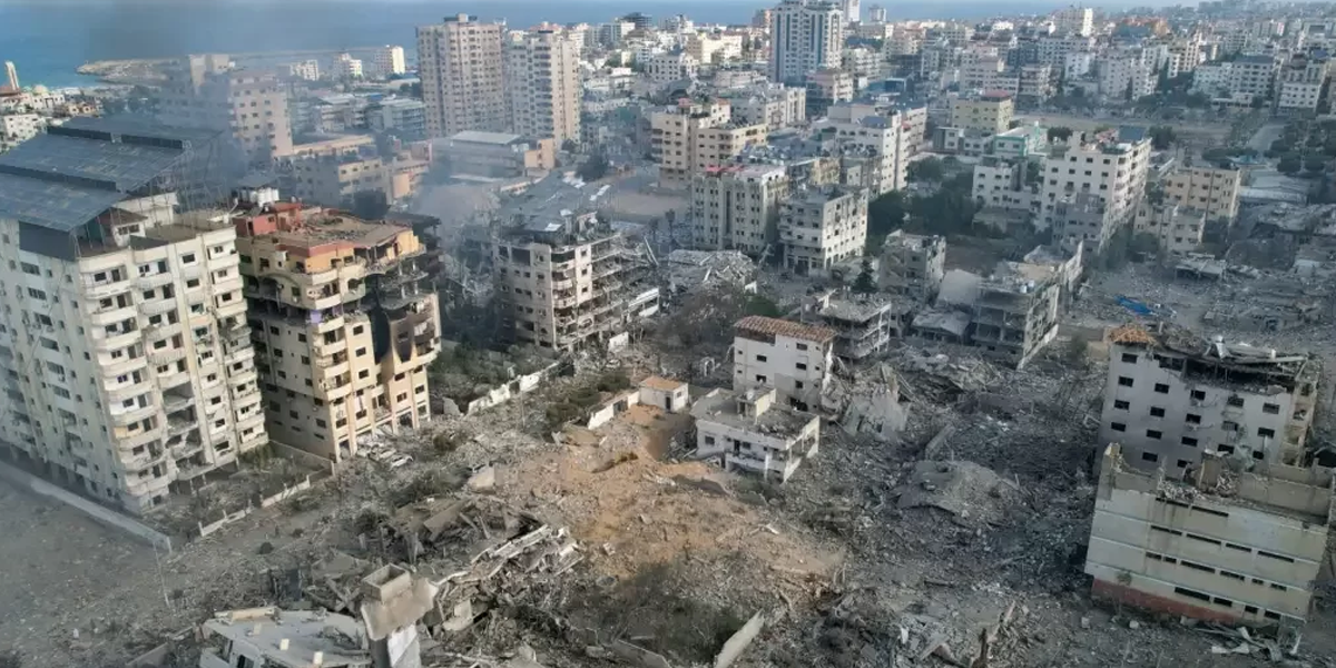 Guerra faixa de gaza (Foto: Reprodução, BBC)
