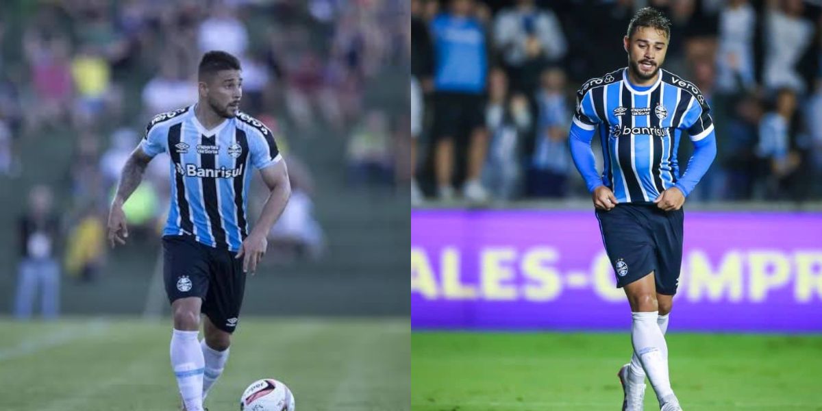 João Pedro, craque do Grêmio (Foto - Montagem TV Foco)