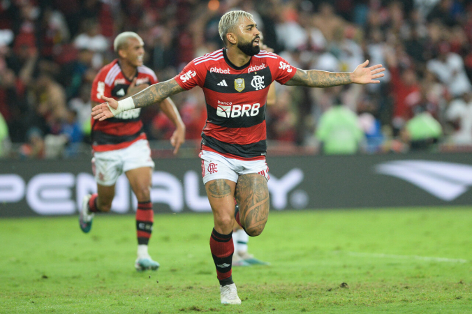 Jogador Gabigol do Flamengo (Foto: Reprodução, Globo Esporte) 