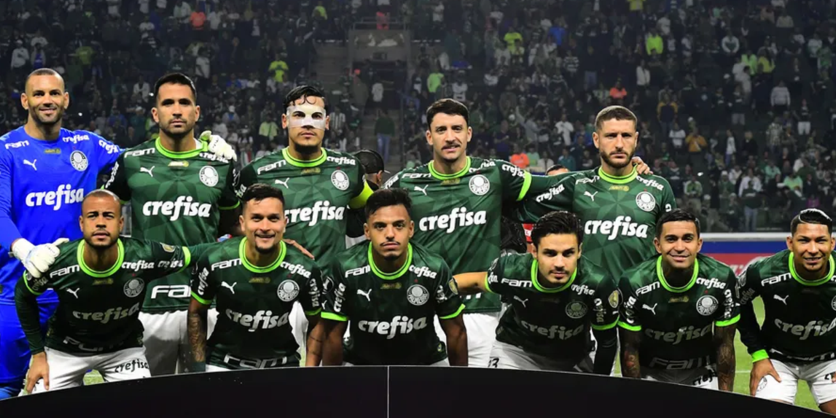 Jogadores do palmeiras 2023 (Foto: Reprodução, Globo Esporte)