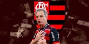 Landim, presidente do Flamengo (Foto - Montagem TV Foco)