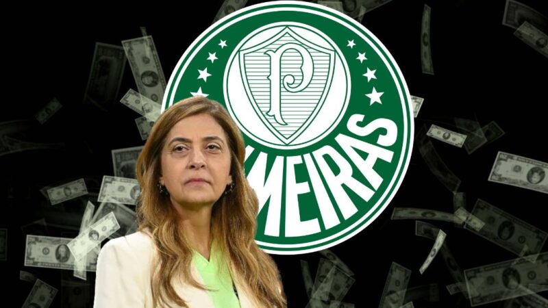 Leila Pereira, presidente do Palmeiras (Foto - Montagem TV Foco)