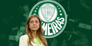 Leila Pereira, presidente do Palmeiras (Foto - Montagem TV Foco)