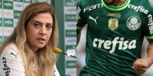 Leila Pereira, presidente do Palmeiras (Foto - Montagem TV Foco)