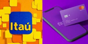 Logo Itaú / Logo Nubank - Montagem: TVFOCO