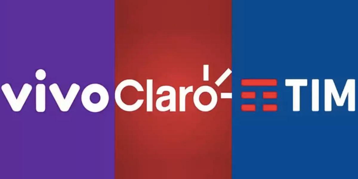 Logo Vivo, Claro e Tim (Foto: Reprodução / Internet)