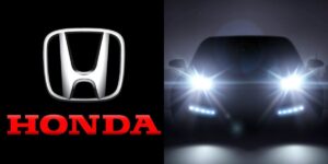 Logo da Honda e carro lançamento - Foto Reprodução Internet