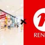 Logo da Renner e loja de shopping fechada - Foto Reprodução Canva