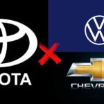 Logo da Toyota, Chevrolet e da Volks - Foto Reprodução Internet