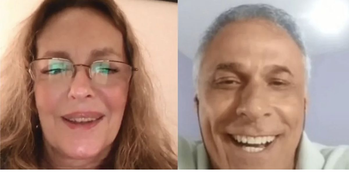 Maria Zilda e Oscar Magrini (Foto: Reprodução / Instagram)