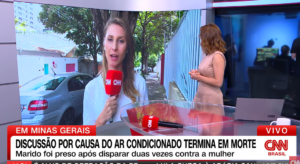 Mulher é morta com dois tiros - Foto CNN Brasil