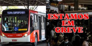 Ônibus e greve em São Paulo (Reprodução - Internet)