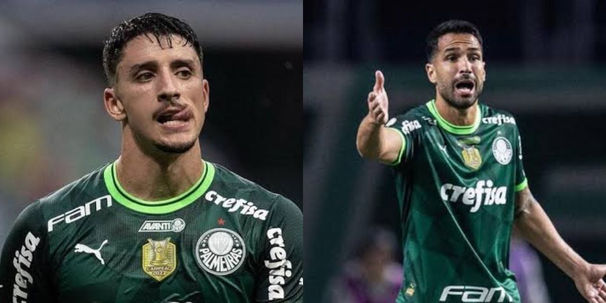 Piquerez e Luan, craques do Palmeiras (Foto - Montagem TV Foco)