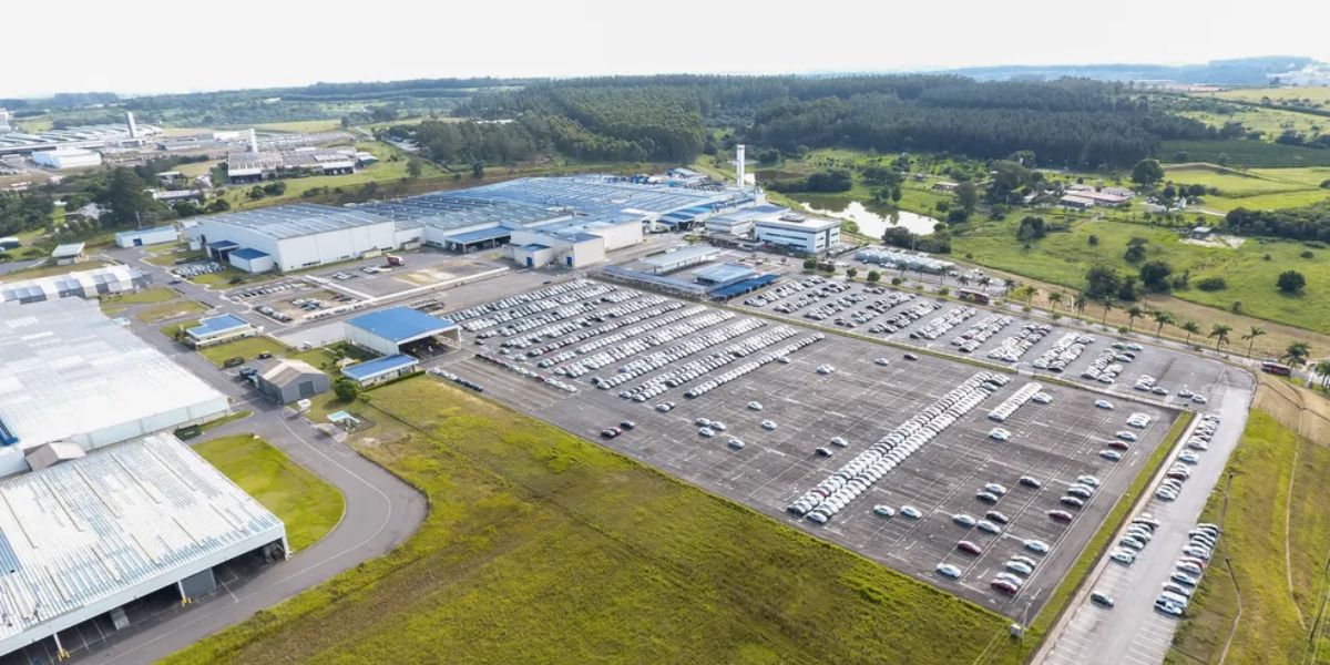 Planta da Toyota do Brasil em Indaiatuba (Foto: Reprodução / Arquivo pessoal montadora) 