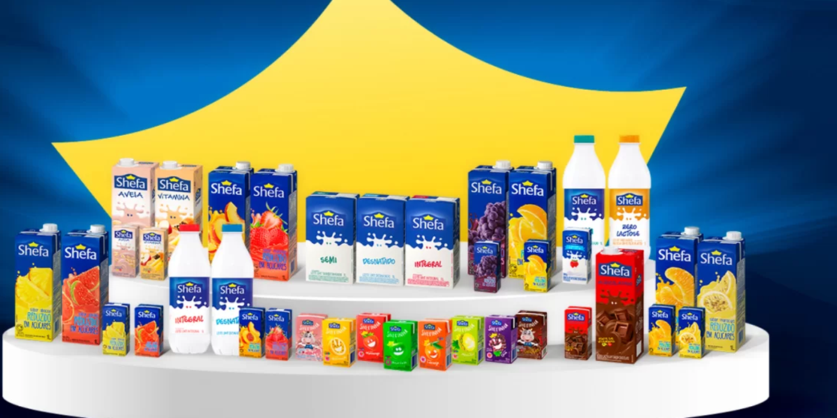 Products from the dairy company Agropecuária Tuiuti, Shefa (Photo: Reproduction, Extra)