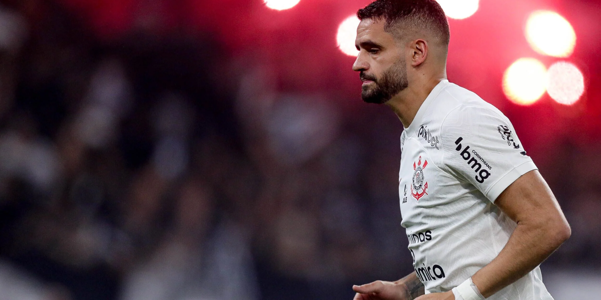 Jogador Renato Augusto do Corinthians (Foto: Reprodução, Portal Placar) 