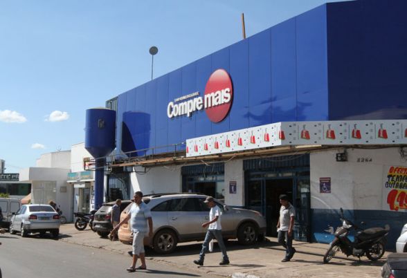 Supermercado Compre Mais (Foto: Reprodução, Giro News)