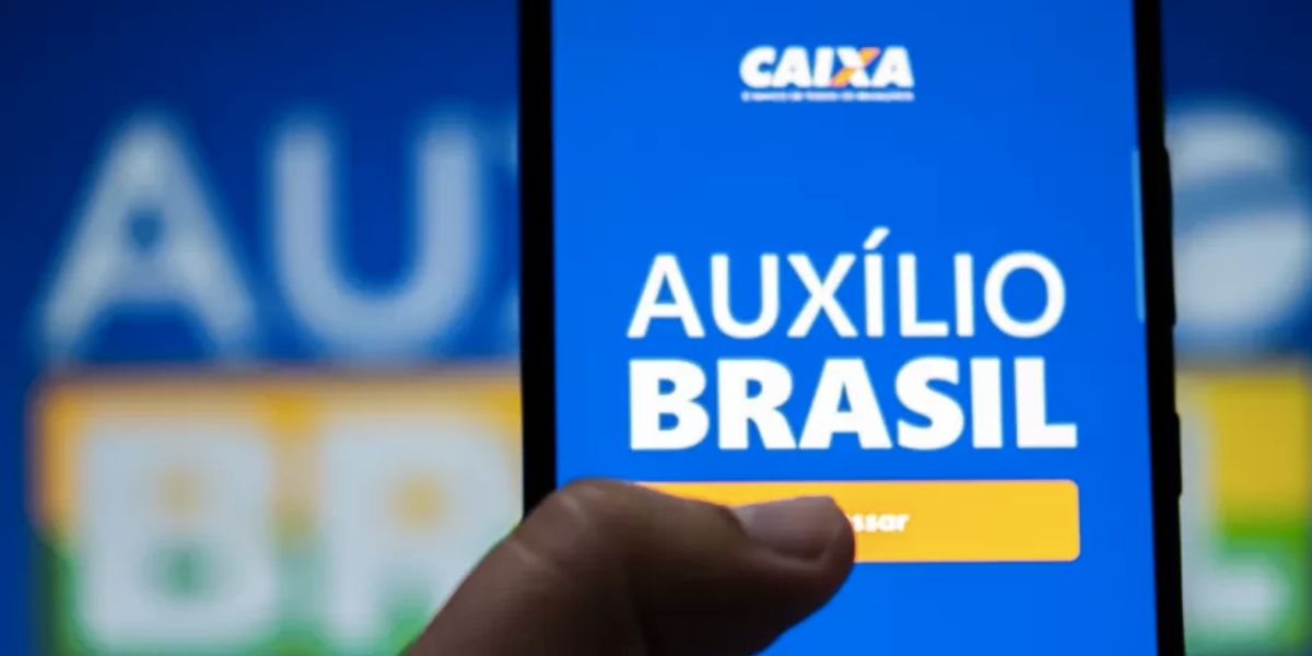 Tela do aplicativo do Auxílio Brasil (Foto: Reprodução / Fernando Salles) 