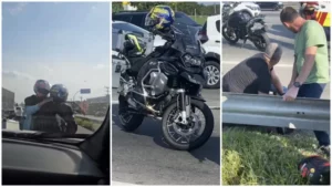 Tentativa de assalto a policial militar na Rodovia Presidente Dutra, em Guarulhos - Foto G1