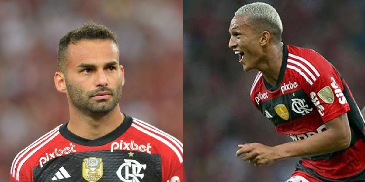 Thiago Maia e Wesley, craques do Flamengo (Foto - Montagem TV Foco)