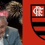 Tite, fogos de artifício e Flamengo - (Reprodução: Internet)