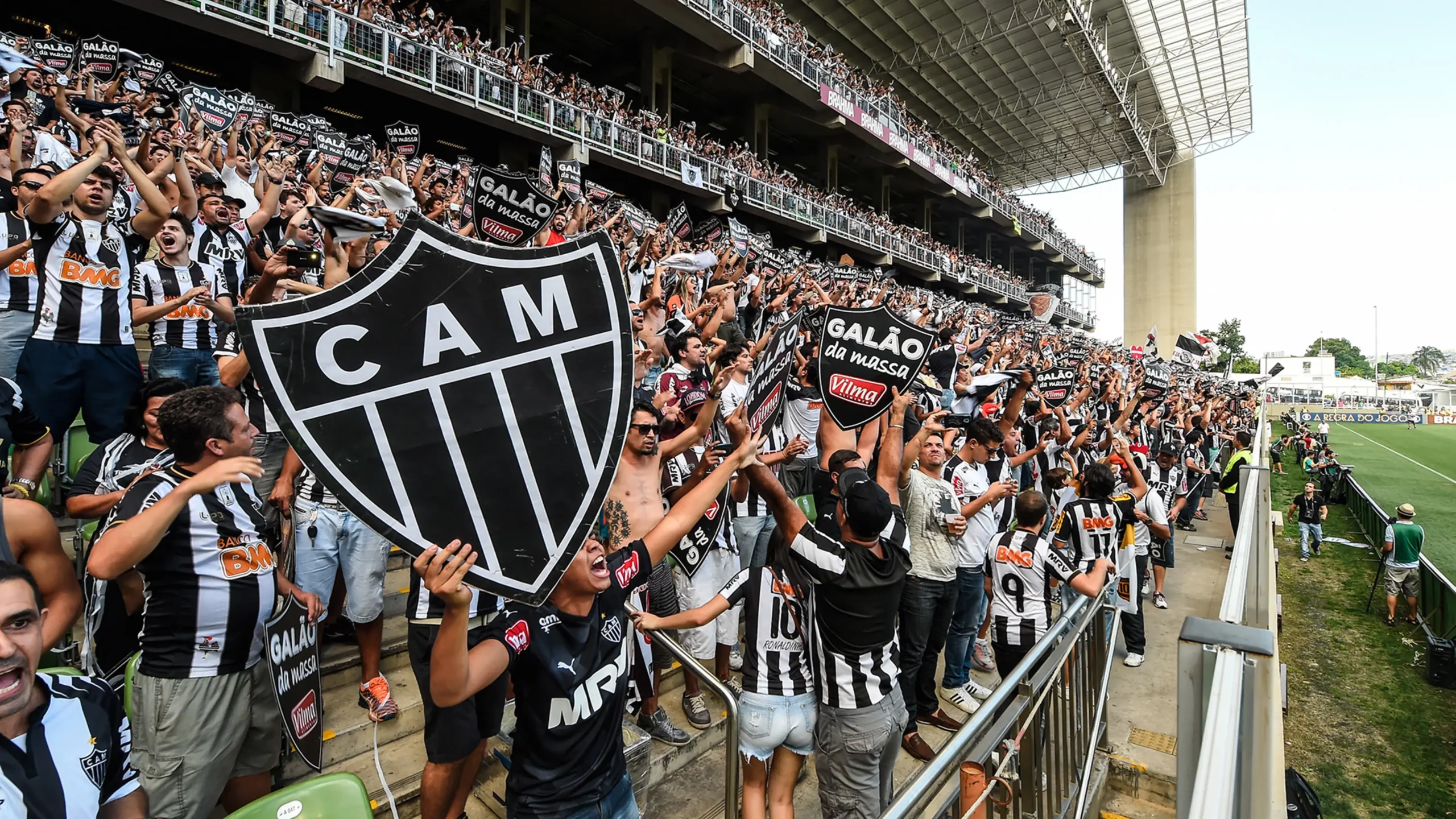 Torcida do Atlético MG - Foto Reprodução Internet