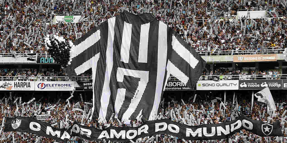 Torcida do Botafogo (Foto: Reprodução, Lancei)