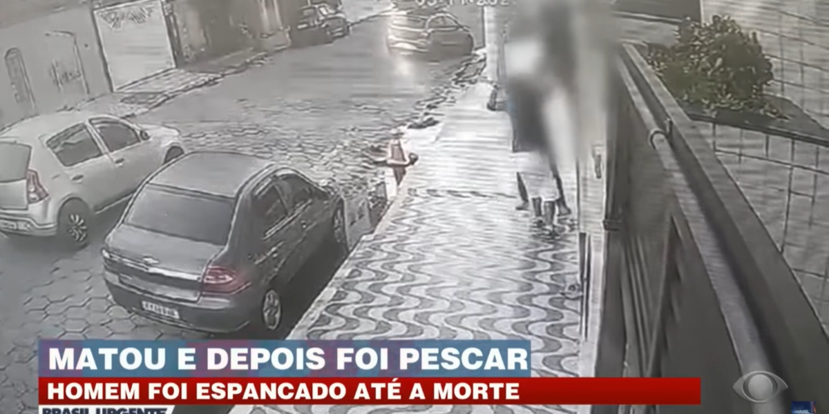 Homem comete assassinato e sai para pescar - Foto: Reprodução/Band