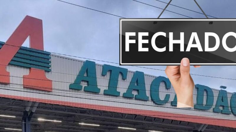 Unidade do Atacadão foi fechada após grave denúncia (Reprodução: Montagem TV Foco)