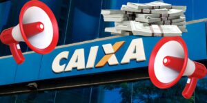 Comunicado da Caixa sobre saque hoje (Reprodução: Montagem TV Foco)