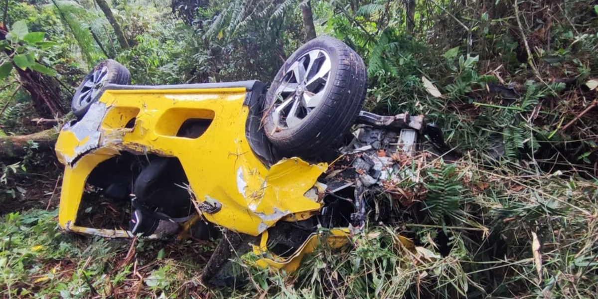 Cantor sertanejo morre após cair com carro em ribanceira em SC (Foto: Reprodução/ Internet)