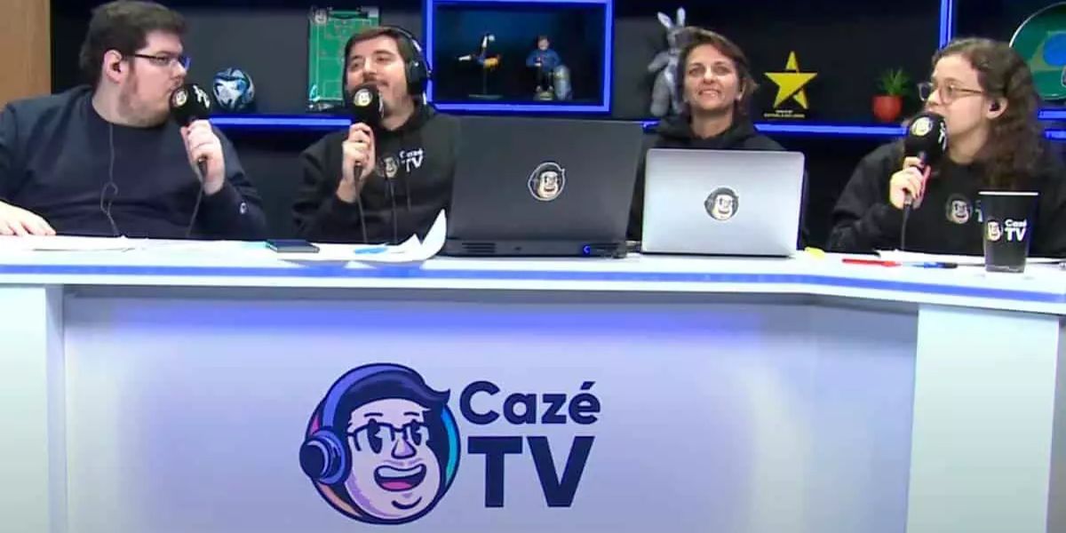 A Cazé TV está chegando com tudo nos maiores eventos esportivos (Reprodução: Twitch)