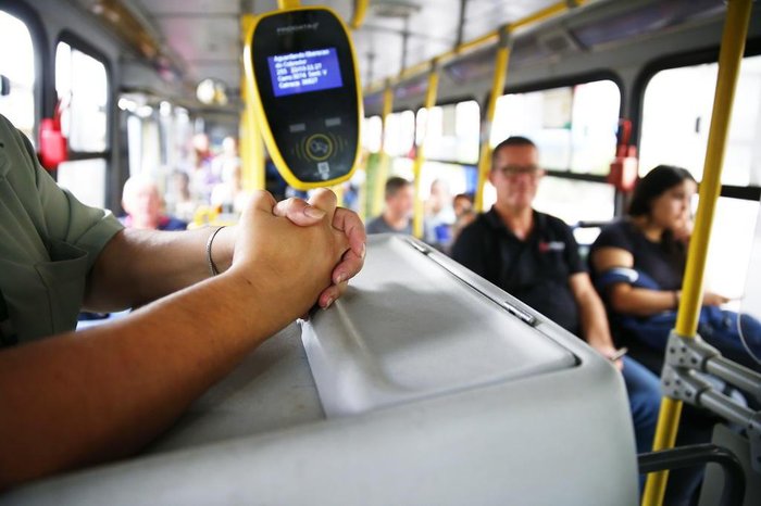 Cobradores de ônibus não são mais necessários por falta de tarifa em São Caetano do Sul (Foto: Divulgação)