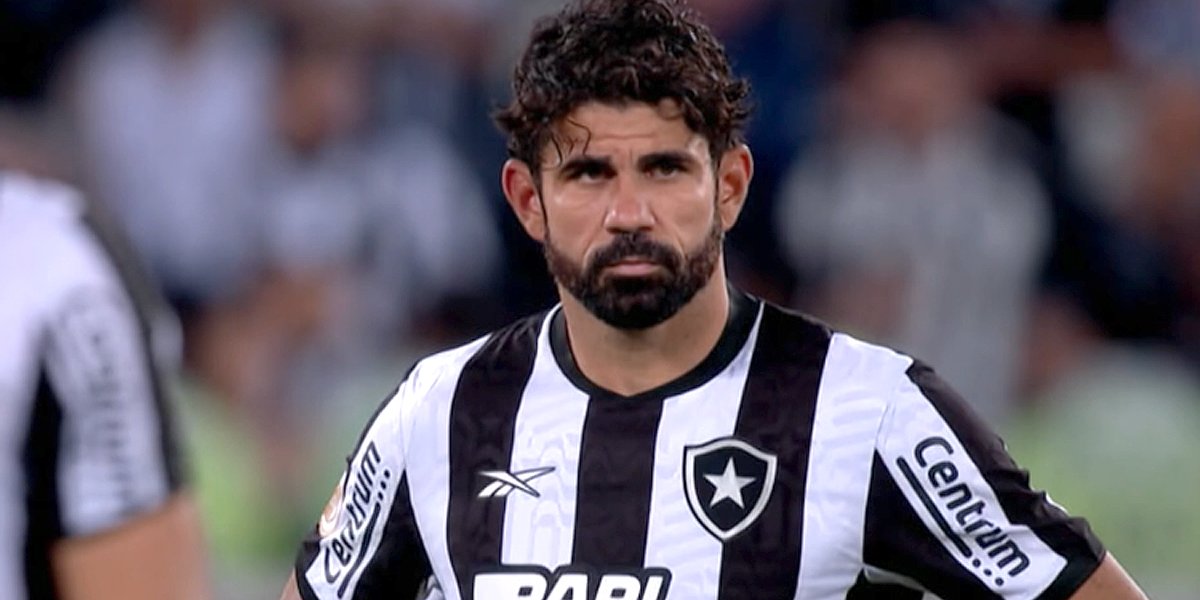 Diego Costa é jogador do Botafogo (Foto: Reprodução/ Internet)