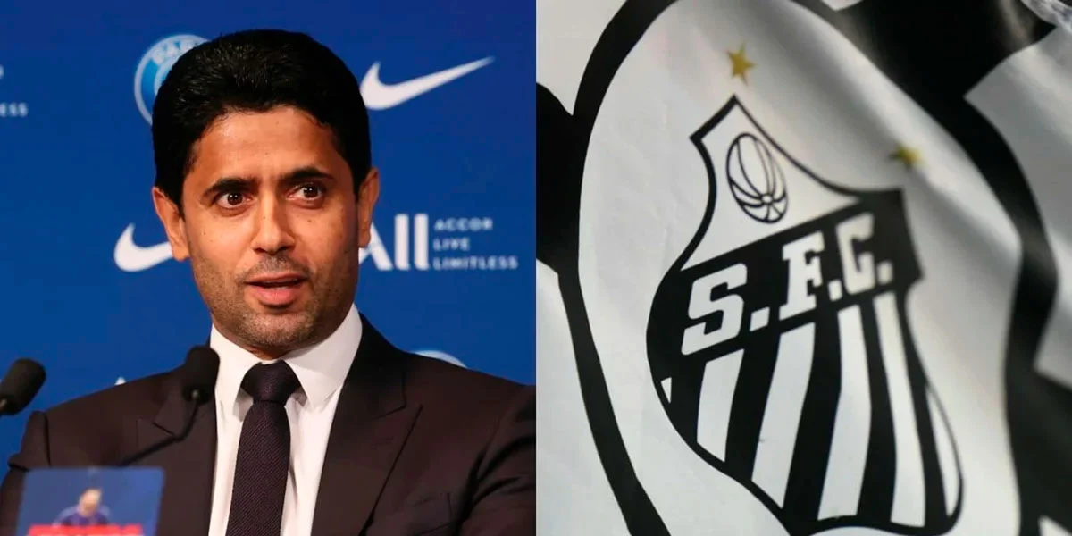 Dono do PSG tenta adquirir o Santos - Foto: Reprodução/Internet