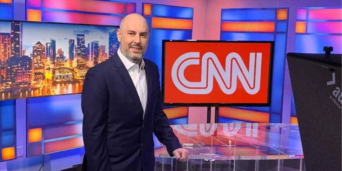 Douglas Tavolaro foi por anos da CNN (Reprodução: CNN)