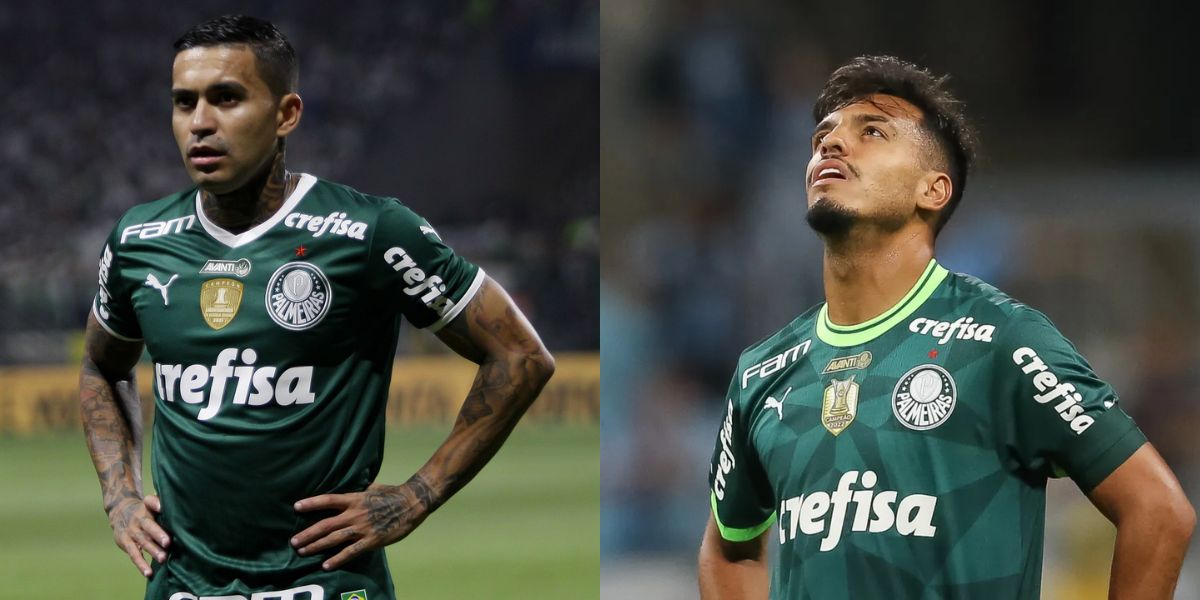 Dudu e Gabriel Menino estão fora do jogo por conta de lesão (Reprodução: Montagem TV Foco)