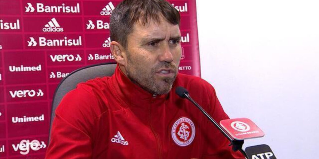 Eduardo Coudet no Internacional (Foto: Divulgação)