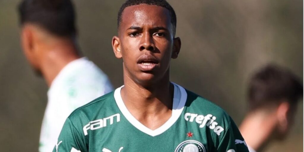 Estêvão, jogador do Palmeiras - (Foto: Reprodução / Internet)