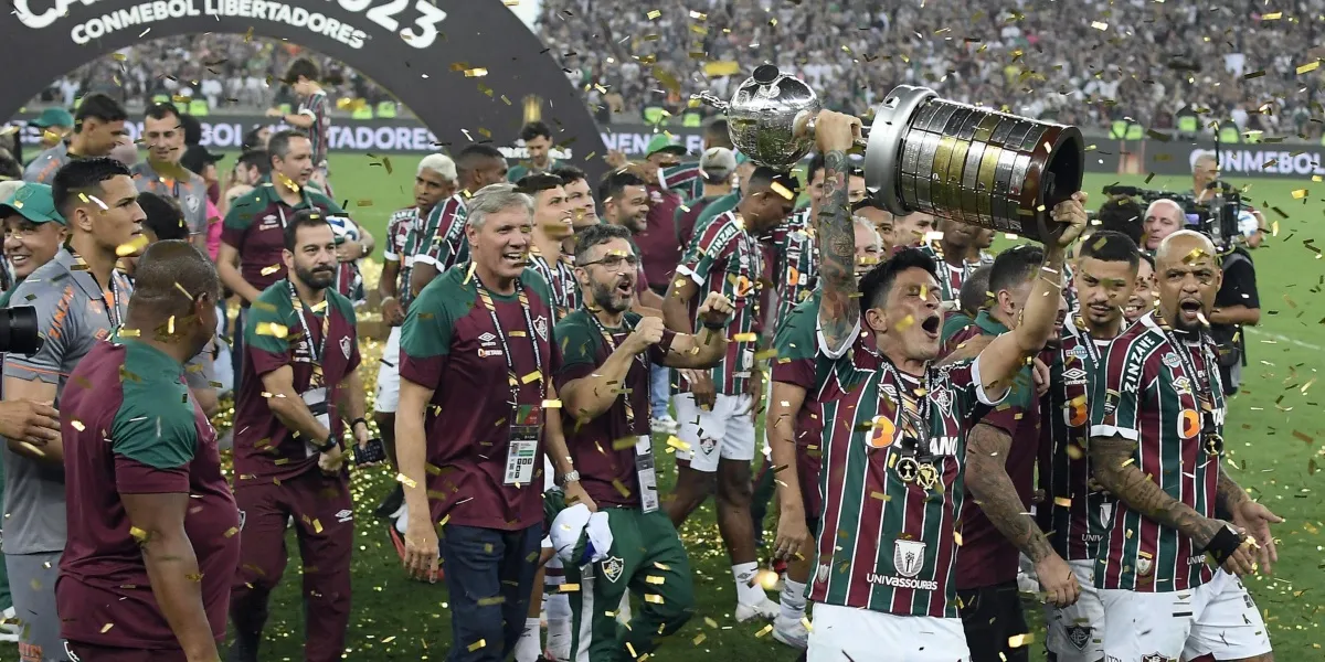 Equipe carioca venceu o título inédito da Copa Libertadores 2023 (Foto: Reprodução/ Internet)