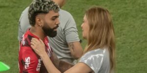 Gabigol e Leila Pereira, do Palmeiras - Foto: Reprodução/Internet