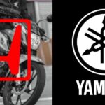 Moto da Honda e logo da Yamaha (Foto: Reprodução / Internet)