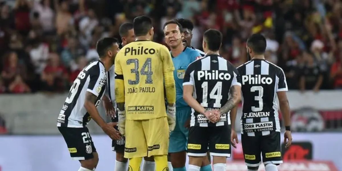 tualmente o Peixe está na 15ª colocação, com 37 pontos, três a mais que o Vasco da Gama, primeiro time dentro da zona de rebaixamento - (Foto: Internet)