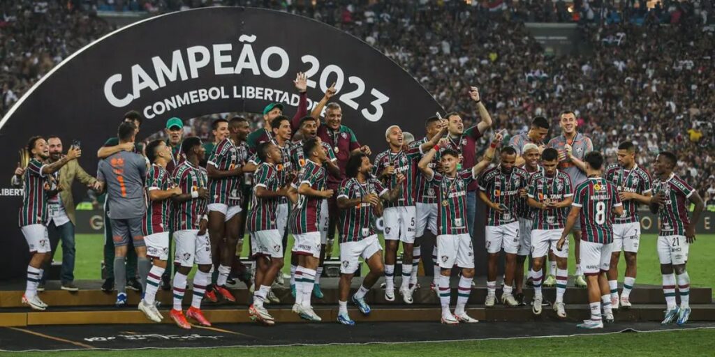 Fluminense campeão da Taça Libertadores da América de 2023 - (Foto: Internet)