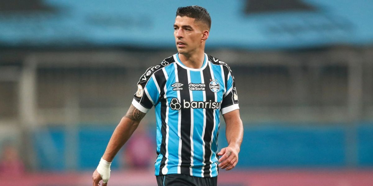 Suárez no Grêmio - (Foto: Internet)